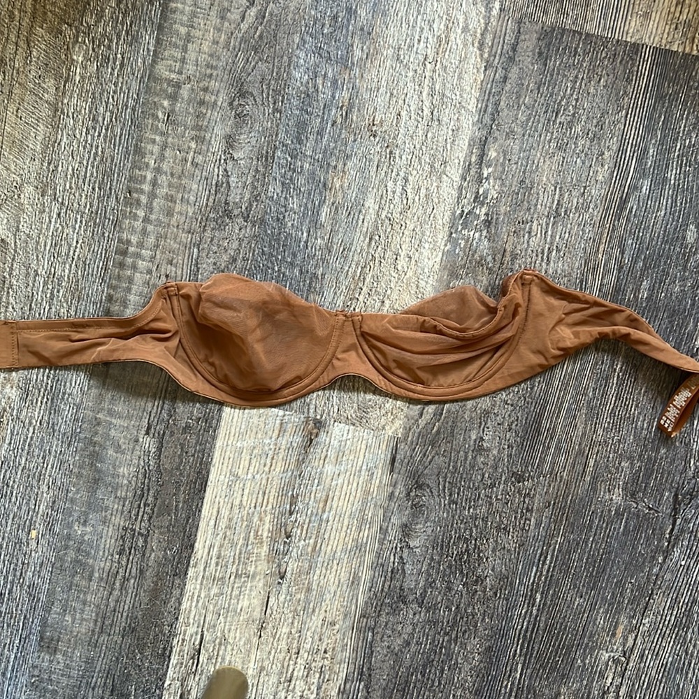 SKIMS Brown Underwire Bra